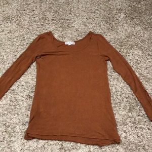 Orangish shirt